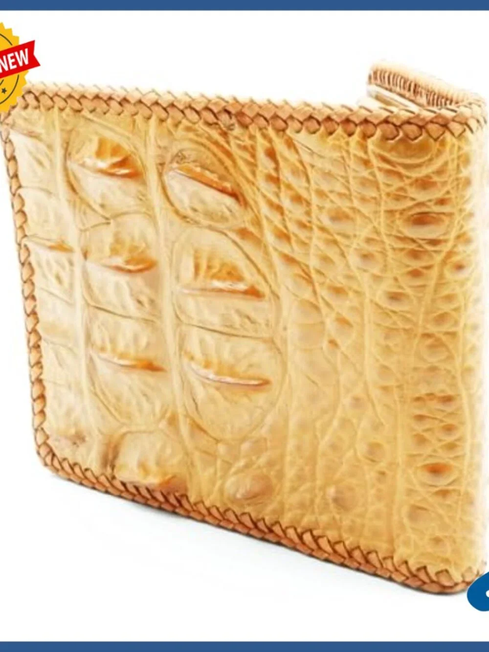 Slim Bi-fold Genuine Leather Wallet with 14 Pockets for Men